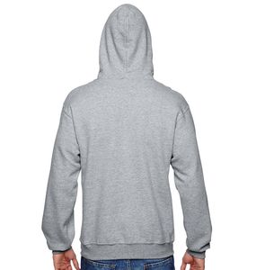 Sudadera térmica de punto de peso pesado de gran tamaño para hombre, diseño de logotipo personalizado de invierno, hombro caído, 100% algodón, teñido liso - Product Image 2