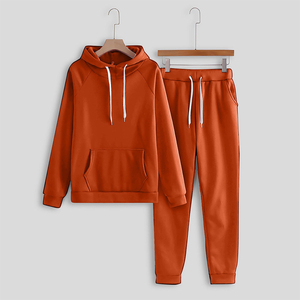 Chándal Unisex 100% Algodón, Color en Contraste, Forro Polar Grueso, Cordón Ajustable, Cómodo, Duradero, con Logotipo Personalizado - Product Image 4