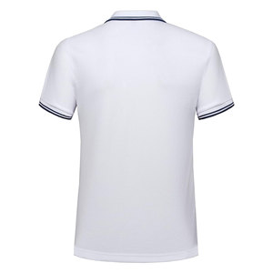 OEM logotipo personalizado bordado impreso diseño de seda hielo de secado rápido Polo de Jacquard de manga corta Polo de los hombres - Product Image 5