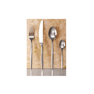 Juego de cubiertos de acero inoxidable de diseño clásico y elegante al por mayor, cubiertos decorativos de alta calidad sostenibles - Product Image 1