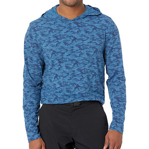 Vente en gros de sweats à capuche de golf pour hommes imprimés sur mesure à vendre commande en gros sweats à capuche de golf en coton mélangé respirants pour hommes - Product Image 1