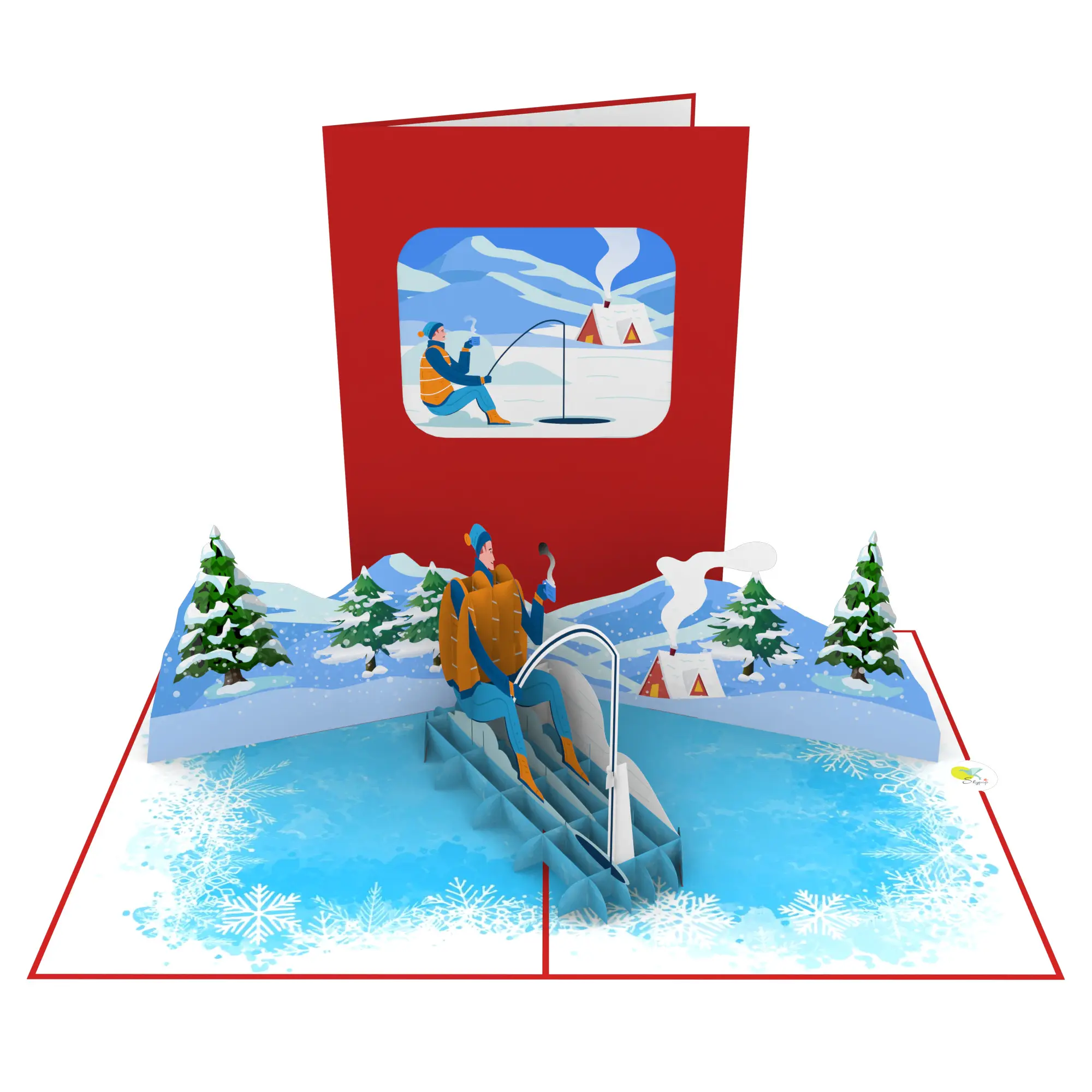 Christmas Collection 3D Pop Up Card Best Seller For Memorable Birthday Anniversary Birthday 3D Card Handmade Paper Las