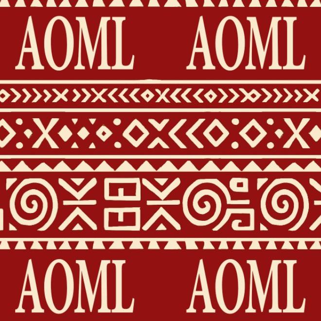 The African Print: Crimson & Creem