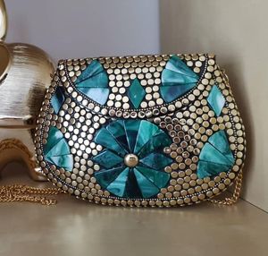 Nouvelles collections Best Design Boho Style Mosaic Embrayages Disponible à un prix abordable par Luxury Craft from India - Product Image 4