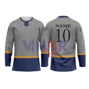Maillot de hockey sur glace personnalisé à sublimation intégrale, confortable, vente chaude, populaire, nouvelle collection 2025, ODM/OEM, vente en gros - Product Image 6