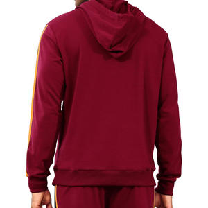 Conjunto clásico cómodo y transpirable con capucha para hombre, chándal de peso pesado, conjunto de chándal informal personalizado 2025 - Product Image 3