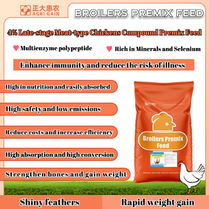 %4 Geç Aşama Broiler Premiks Yemi Kümes Hayvanları Büyüme Hızlandırıcı Vitaminler ve Amino Asitler Takviyesi Hayvan Yemi Katkı Maddeleri - Product Image 3