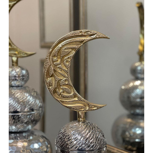 Adorno de minarete Decoración de aguja de mezquita Minarete Decoraciones de temática musulmana Decoraciones Eid al-Fitr By Indian Metal World - Product Image 2