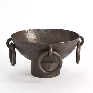 Bol décoratif vintage en laiton et aluminium fait main et personnalisé, finition premium, bols de service pour hôtel, décoration de la maison et de la table - Product Image 6