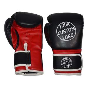 Guantes de Boxeo de Piel Sintética de Alta Calidad al por Mayor, Ligeros, Transpirables, Antideslizantes, con Cierre de Gancho y Bucle - Product Image 4