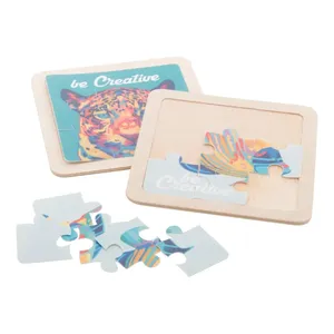 Puzzle en bois Wodalus personnalisé pour cadeaux promotionnels - Product Image 2