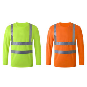 Overol de Trabajo Unisex de Alta Visibilidad para Construcción, Ropa de Trabajo Industrial de Seguridad, Chaqueta de Poliéster Transpirable Resistente al Fuego - Product Image 1