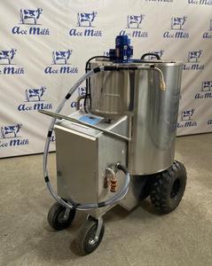 Alimentador de terneros Milk Taxi de alta eficiencia, dispositivo móvil de 200L para alimentar terneros de 1 semana a 4 meses, ideal para granjas. - Product Image 3
