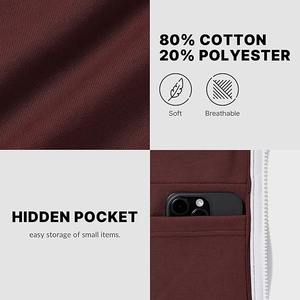 Sudadera sin Mangas de Alta Calidad, Forrada de Felpa, Ajustada, Personalizada, para Entrenamiento Atlético y Fitness, para Hombre - Product Image 4