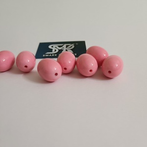 ลูกปัดเรซิ่นรูปไข่สีชมพูสำหรับทำเครื่องประดับ DIY ลูกปัดงานฝีมือรูปนางฟ้าที่เป็นมิตรกับสิ่งแวดล้อมสำหรับสร้อยคอสร้อยข้อมือทำด้วยมืออุปกรณ์เสริมศิลปะ - Product Image 6