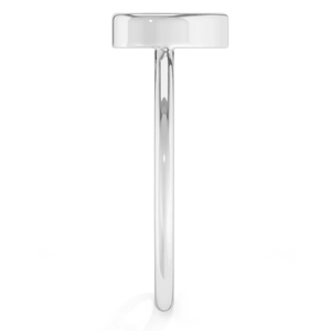 Anillo apilable de Plata de Ley 925, ajuste de bisel, amatista, forma de corazón, rebanada Natural, elegante, de moda, Unisex - Product Image 2