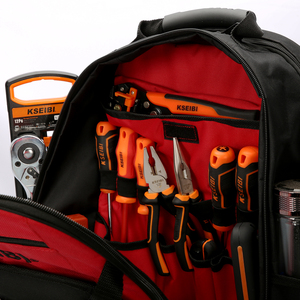 KSEIBI Professional <strong>TOOL</strong> <strong>BACK</strong> <strong>PACK</strong> for Easily Carrying <strong>Tools</strong> - Product Image 6