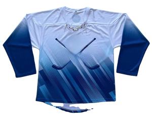 Uniforme de Hockey sobre Hielo Personalizado Unisex de Alta Calidad con Logotipo Bordado o Impreso en Toda la Superficie por Sublimación - Product Image 1