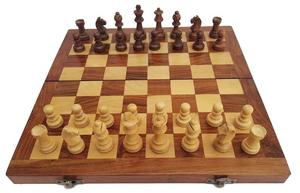 Juego de Ajedrez con Tablero de Madera 100% Hecho a Mano y Juego de Ajedrez de Tamaño Personalizado - Product Image 5