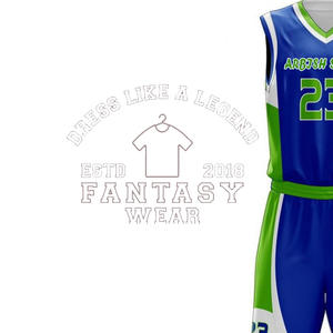 FANTASY WEAR 2026 Uniforme de Baloncesto Personalizado al por Mayor con Logotipo para Hombre, Conjunto de Camiseta y Pantalones Cortos de Baloncesto de Secado Rápido, Certificado CE ISO - Product Image 3