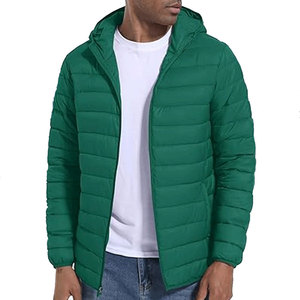 Veste d'hiver isolée légère et compressible pour hommes, manteau en duvet alternatif résistant à l'eau de haute qualité - Product Image 4
