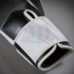 Gants de boxe professionnels sur mesure en cuir PU respirant, évacuant l'humidité, légers, fermeture à boucle et crochet pour l'entraînement au combat - Product Image 5