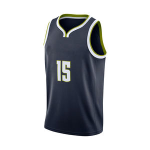 Nouveau maillot de basket-ball à la mode Chemises de basket-ball avec logo personnalisé Maillot de basket-ball sublimé pour hommes jeunes - Product Image 4