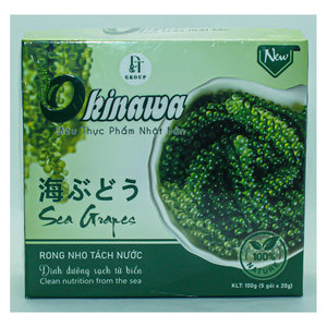 สาหร่ายทะเลอบแห้ง 100 กรัม บรรจุซิปล็อค ราคาขายส่ง OEM จากเวียดนาม โอคินาว่า อาหารว่างเพื่อสุขภาพ อาหารสด - Product Image 3