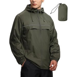 Chaqueta cortavientos de lona ecológica, repelente al agua y resistente al viento para senderismo al aire libre, novedad de 2024 - Product Image 1