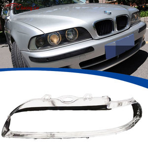 Cubierta de Faro Transparente para Carrocería de Automóvil ABS con Orificio para <span class=keywords><strong>BMW</strong></span> Serie 5 E39 <span class=keywords><strong>520i</strong></span> 530i 535i 540i M5 2000-2003 - Product Image 1