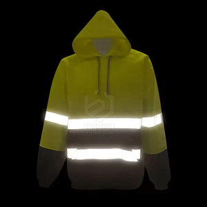 Nouveau style de sweat à capuche de sécurité à bas quantité minimale de commande de conception personnalisée sweat à capuche de sécurité de protection en gros à vendre fabriqué au Pakistan - Product Image 4