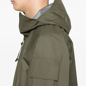 Chaqueta Cortavientos para Hombre con Logotipo Personalizado, Chaqueta Cortavientos Impermeable de Poliéster 100% para Exteriores con Capucha, Chaqueta Rígida con Capucha - Product Image 5