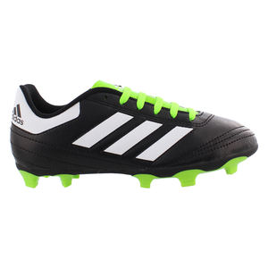 Chaussures Adidas Goletto Vi Fg J pour garçons Couleur : Noir/Lime 100% authentiques - Product Image 1