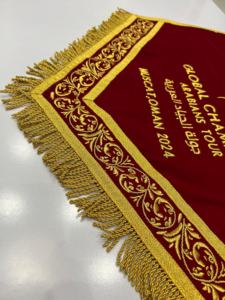 Custom Handmade Chenille Bullion Embroidered <b>Sew</b>-<b>On</b> <b>Patches</b> with Gold Thread and Rhinestones Premium Quality - Product Image 3