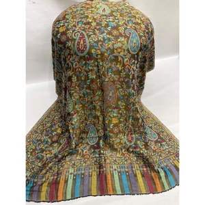 Châle musulman long pour femme, imprimé personnalisé, léger, respirant et durable, idéal pour l'automne, l'usage quotidien et les activités de plein air, châle traditionnel - Product Image 5