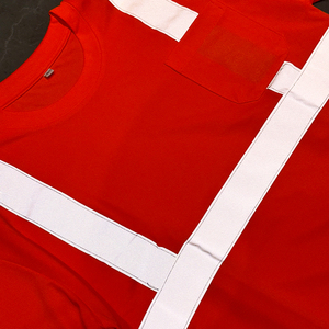 Safety Workwear Men <b>Hi</b> <b>Vis</b> Long Sleeve <b>T</b> <b>Shirt</b> High Visibility Reflective <b>T</b> <b>Shirt</b> for Road Work Customized Logo Bulk Clothes - Product Image 6