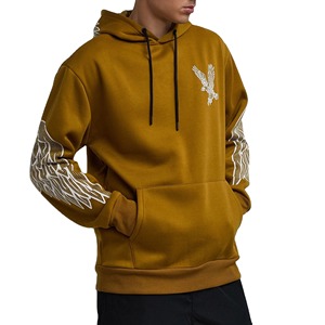 Sudadera con Capucha de Felpa Francesa 100% Algodón de Alta Calidad para Hombre, Bordada con Pedrería, Diseño Personalizado en Toda la Superficie - Product Image 6