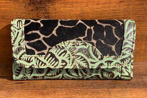 Vente chaude Style occidental femmes imprimé Animal fourrure cuir gaufré impression pochette sculpture cuir Designer coque de téléphone à la mode Walle - Product Image 3