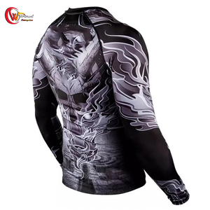 เสื้อกันผื่นสำหรับออกกำลังกายแขนยาวแห้งเร็ว - Product Image 4
