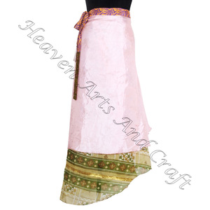 ชุดเดรสแขนกุดสำหรับผู้หญิงเสื้อผ้าแฟชั่นใหม่กระโปรงพันรอบเซ็กซี่กระโปรงอินเดียยาวพิมพ์ลายไซส์ยาวผ้าไหมผู้หญิง - Product Image 5