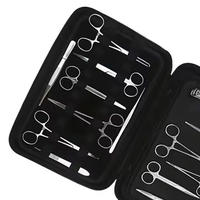 Kit de instrumentos veterinarios de Cirugía General Juego de instrumentos quirúrgicos básicos de acero inoxidable de la mejor calidad
