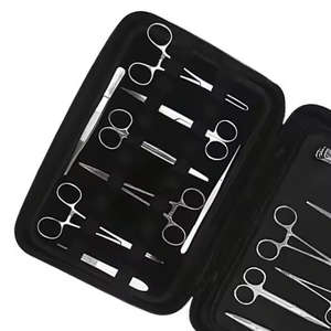 Kit de instrumentos veterinarios de Cirugía General Juego de instrumentos quirúrgicos básicos de acero inoxidable de la mejor calidad - Product Image 3