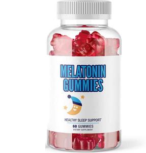 Handelsmarke OEM Vegan Candy Bear Kinder Vitamine Schlafmittel 10 mg Diffusor <span class=keywords><strong>Melatonin</strong></span> Gummies - Product Image 1