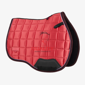 Top vente en gros tapis de selle de cheval anglais matériau durable tissu respirant doublure douce conception équestre confortable - Product Image 5