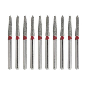 Fresas dentales de diamante con extremos cónicos, instrumentos aprobados por Hasni Surgical - Product Image 1