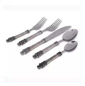 Juego de Cubiertos de Metal pulido con espejo de primera calidad, cubiertos modernos de acero inoxidable, vajilla elegante para una experiencia gastronómica de lujo - Product Image 4