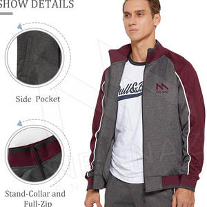 Chándales de hombre Granate y Gary del fabricante paquistaní de alta calidad logotipo personalizado último estilo Top list - Product Image 3