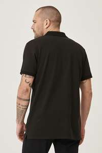 Fabricante logotipo personalizado calidad única Polo camiseta empresa fabricante manga corta a rayas Golf camiseta hombres Polo camisas OEM SI - Product Image 3