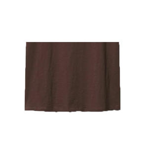 Camiseta de Manga Larga con Cuello Redondo y Bordado para Mujer, Talla Grande, 100% Algodón Orgánico, Transpirable, Ecológica, Casual, con Relieve - Product Image 3