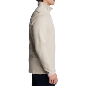 Sweat-shirt à col montant et demi-fermeture éclair pour hommes de haute qualité coupe normale conception de logo personnalisé polyester/coton mélangé streetwear hiver - Product Image 6